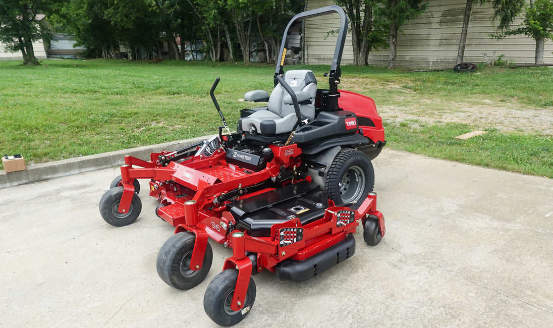 Toro 74090 96" 7500 Z Master Zero Turn Mower 38HP Kohler EFI Left Front