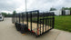 6.4x16 Dovetail Utility Trailer with 4ft Mesh Side (2) 3,500lb Axles - SLE Equipment - 11