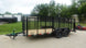 6.4x16 Dovetail Utility Trailer with 4ft Mesh Side (2) 3,500lb Axles - SLE Equipment - 10