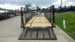 6.4x16 Dovetail Utility Trailer with 4ft Mesh Side (2) 3,500lb Axles - SLE Equipment - 6