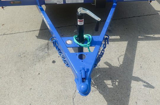 6.4x14 Straight Deck Off Road ATV/UTV Utility Trailer (2) 3,500lb Axles - SLE Equipment - 24