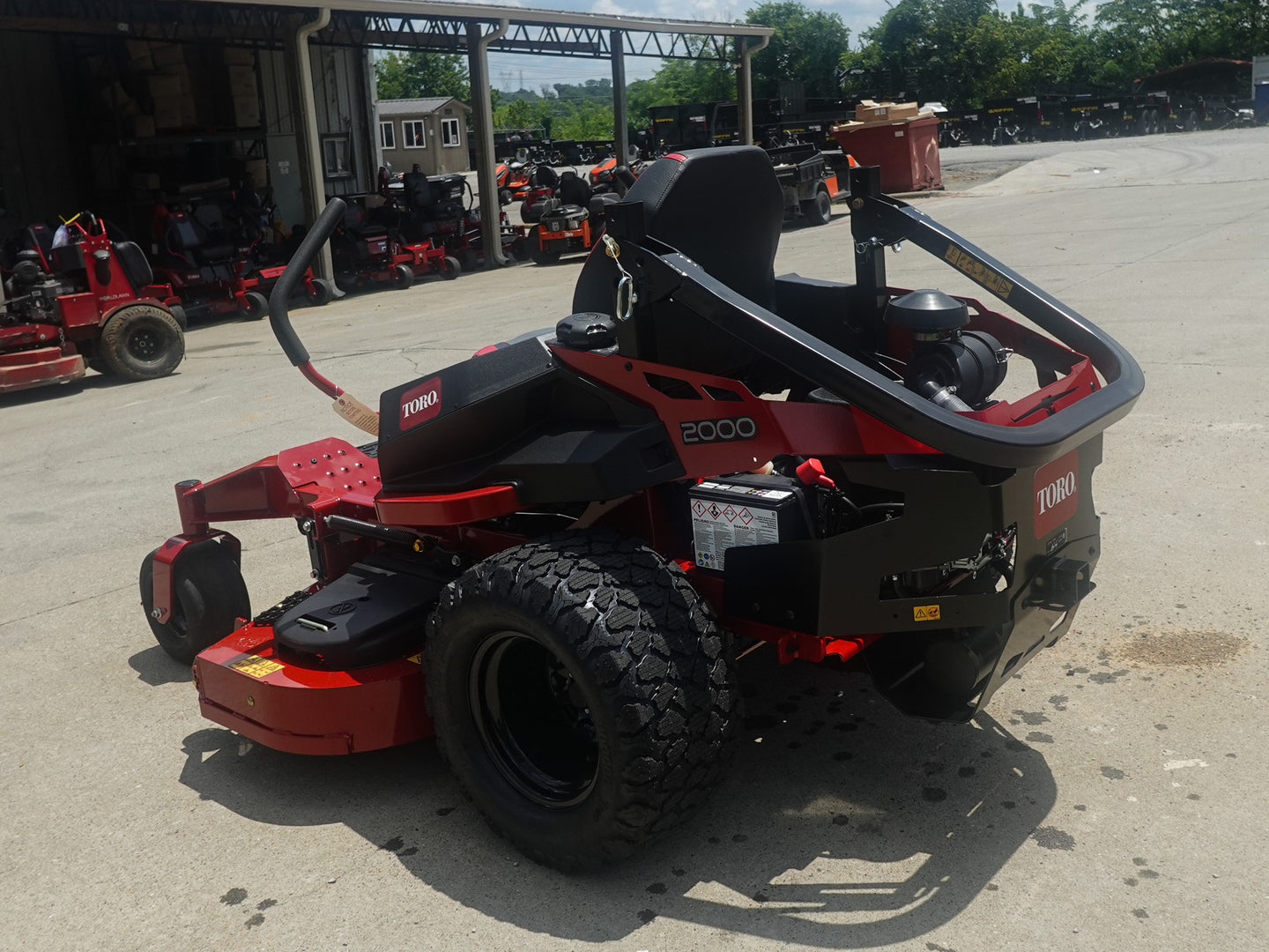 Toro 77285 ZMaster 2000 60" Zero Turn Mower 24.5HP V - Twin - SLE Equipment - 7