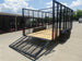 6.4x16 Straight Deck Utility Trailer 6ft Mesh Sides (2) 3,500lb Axles - SLE Equipment - 9