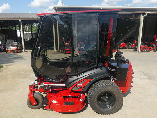 Ferris ISX3300 60" Zero Turn Mower with Curtis Premium Air-Conditioned Cab – Model 5902064 Left Side