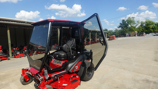 Ferris ISX3300 60" Zero Turn Mower with Curtis Premium Air-Conditioned Cab – Model 5902064 Open Door Left