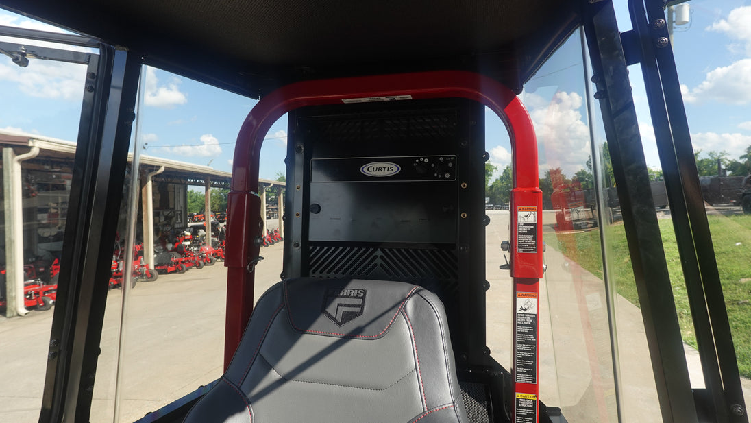 Ferris ISX3300 60" Zero Turn Mower with Curtis Premium Air-Conditioned Cab – Model 5902064 Inside Rops