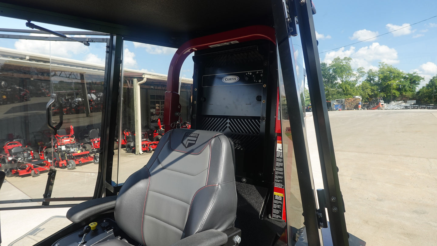Ferris ISX3300 60" Zero Turn Mower with Curtis Premium Air-Conditioned Cab – Model 5902064 Inside Rops Left