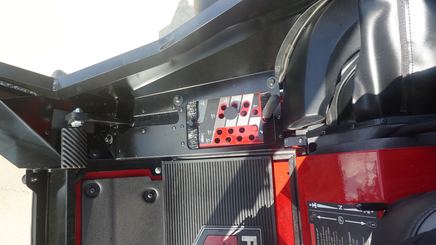 Ferris ISX3300 60" Zero Turn Mower with Curtis Premium Air-Conditioned Cab – Model 5902064 Inside Right Side