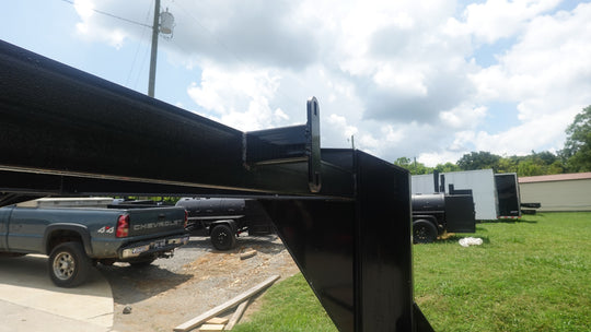 7x20 Gooseneck Tilt Car Hauler Trailer (2) 7K Drop Axles with Brakes 14K GVWR - SLE Equipment - 9