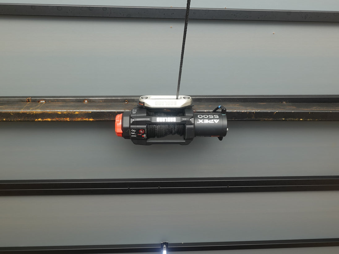 8.5x30 Black Enclosed 2-5200lb Axles 9' Interior Height with Winch 