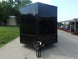8.5x24 V-Nose Enclosed Trailer (2) 7000LB Axles with Wench Lift Front