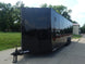 8.5x24 V-Nose Enclosed Trailer (2) 7000LB Axles with Wench Lift Front Left