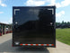 8.5x24 V-Nose Enclosed Trailer (2) 7000LB Axles with Wench Lift Rear 