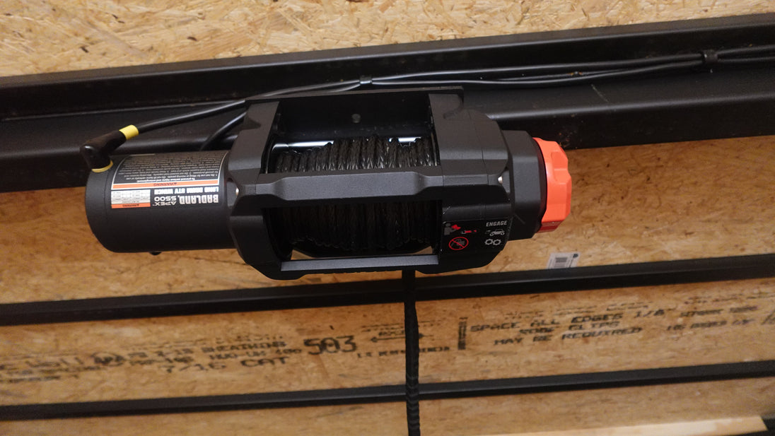 8.5x24 V-Nose Enclosed Trailer (2) 7000LB Axles with Wench Lift 