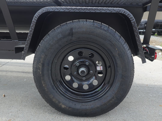 330 Gallon Charcoal Grill With Warming Box Axle