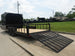 8.5x24 Black W/Black Out Hybrid Enclosed Trailer V-Nose (2) 7,000lb With Rails Left Rear Gate Down