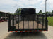 8.5x24 Black W/Black Out Hybrid Enclosed Trailer V-Nose (2) 7,000lb With Rails Rear