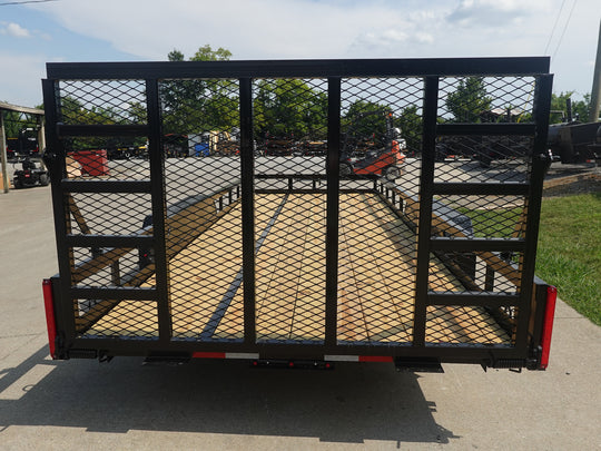 7x20 Heavy Duty Straight Deck Utility Trailer (2) 5,200lb Axles with Brakes 10K GVWR - SLE Equipment - 8