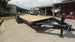 7x20 Equipment Trailer Dovetail (2) 7,000LB Axles with King Kong Ramps Front Right