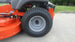 Used Husqvarna MZ61 61" Zero Turn Lawn Mower 24HP KAW Rear Left Tire