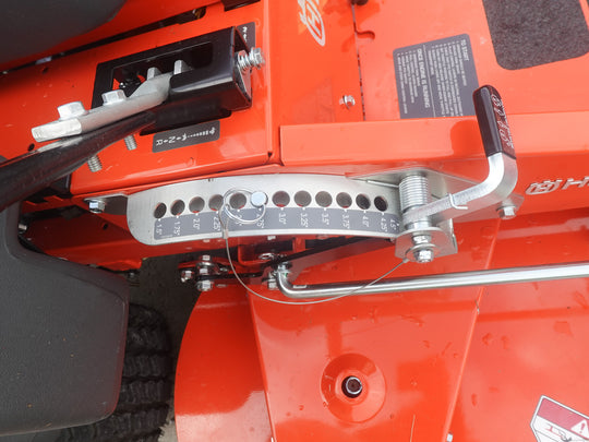 Used Husqvarna MZ61 61" Zero Turn Lawn Mower 24HP KAW Cutting Height Adjustment