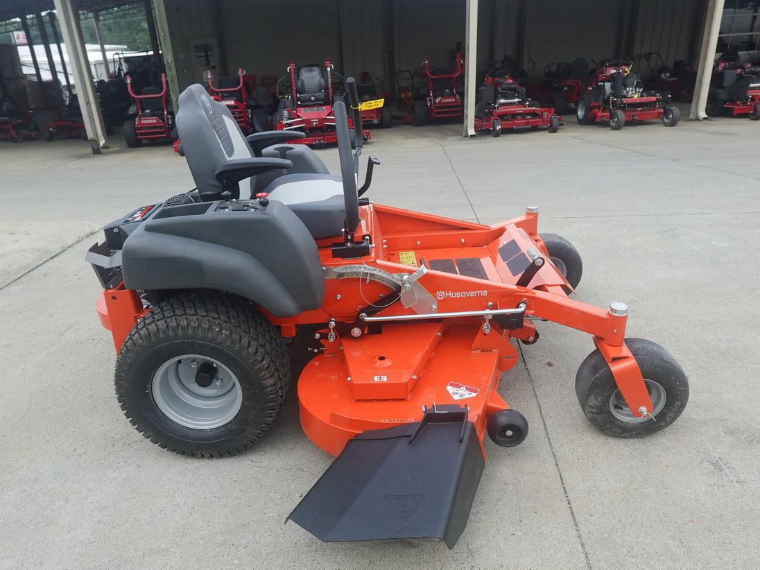 Used Husqvarna MZ61 61" Zero Turn Lawn Mower 24HP KAW Right Side