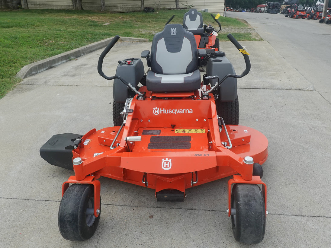 Used Husqvarna MZ61 61" Zero Turn Lawn Mower 24HP KAW Front