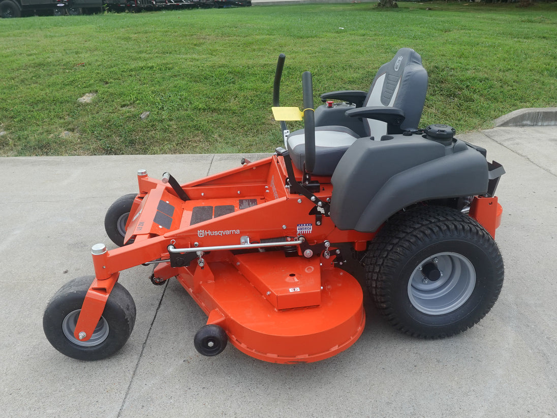 Used Husqvarna MZ61 61" Zero Turn Lawn Mower 24HP KAW Left Side