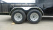 7x16 Black Hybrid Enclosed Trailer (2) 7000LB Axles Storage 14 Ply Tires 