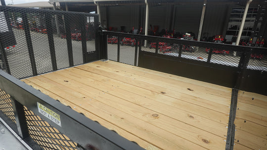 7x16 Black Hybrid Enclosed Trailer (2) 7000LB Axles Storage 14 Ply Tires Deck