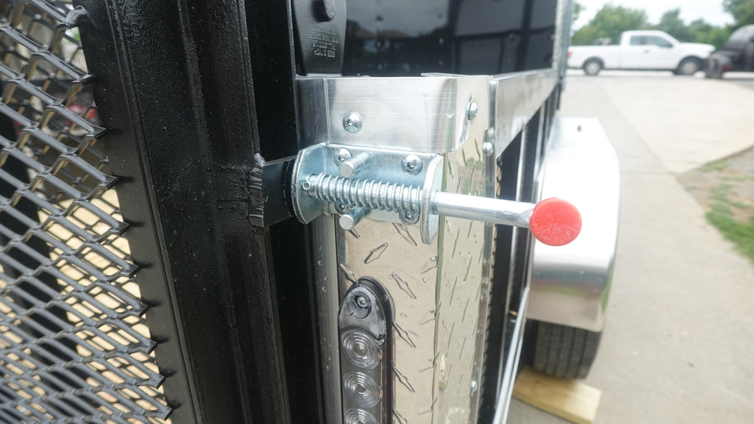 7x16 Black Hybrid Enclosed Trailer (2) 7000LB Axles Storage 14 Ply Tires Gate Latch