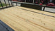 6.4x16 Dovetail Utility Trailer with Side Gate (2) 3,500LB Axles Deck