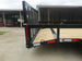 6.4x16 Dovetail Utility Trailer with Side Gate (2) 3,500LB Axles Dovetail 