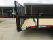 6.4x16 Dovetail Utility Trailer with Side Gate (2) 3,500LB Axles Dovetail 