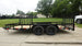 6.4x16 Dovetail Utility Trailer with Side Gate (2) 3,500LB Axles Left Side