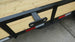 6.4x16 Dovetail Utility Trailer with Side Gate (2) 3,500LB Axles Tire Mount
