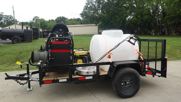 Simpson BB65108 Hot Water Pressure Washer 4.0 GPM Van Utility Bundle Left Side