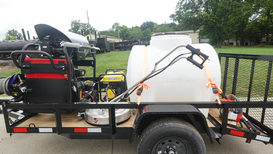 Simpson BB65108 Hot Water Pressure Washer 4.0 GPM Van Utility Bundle Left Side