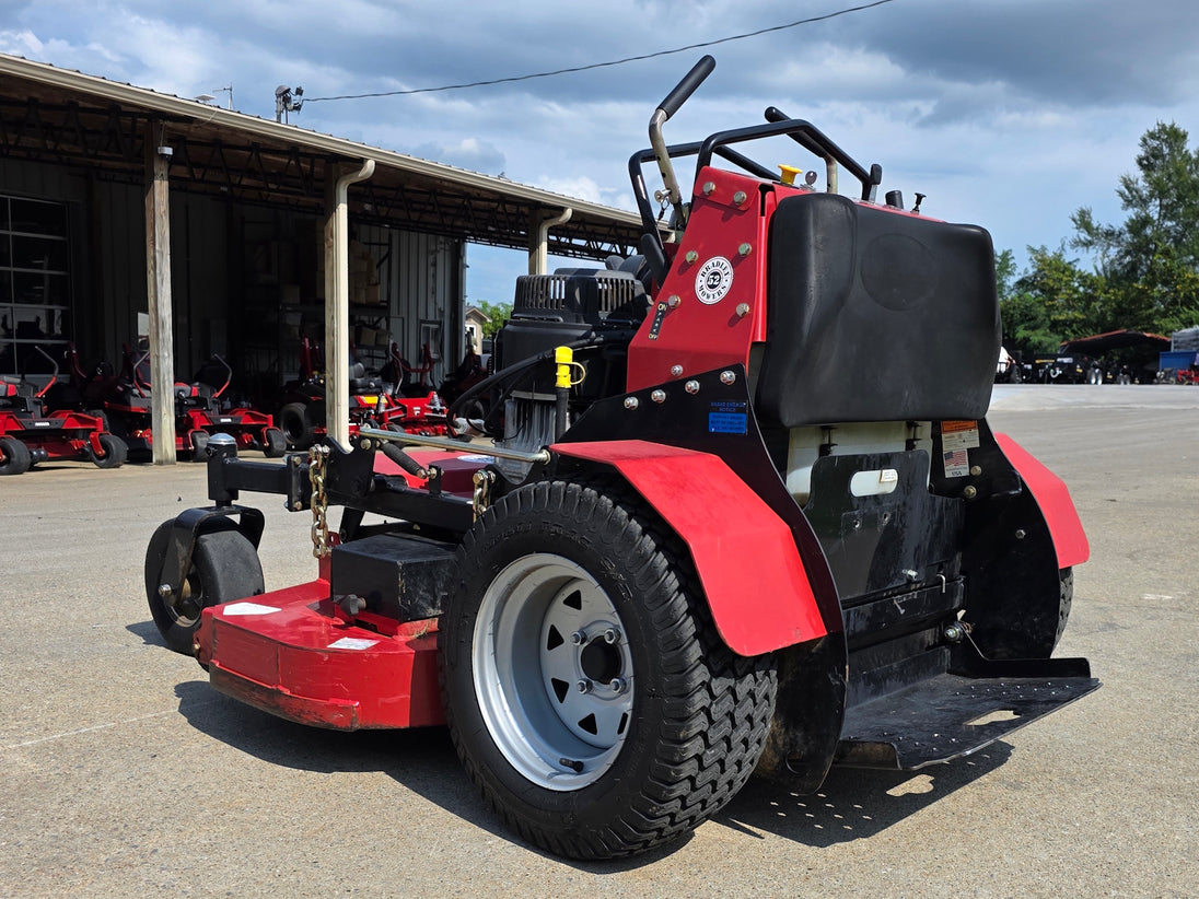 Demo Bradley 52SC-BS26 52" Stand On Compact Zero Turn Mower (0569) Back left angle picture 