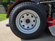 Demo Bradley 52SC-BS26 52" Stand On Compact Zero Turn Mower (0569) Back wheel picture 