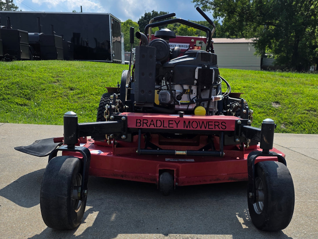 Demo Bradley 52SC-BS26 52" Stand On Compact Zero Turn Mower (0569) Front side picture 