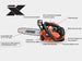 Echo CS - 2511T Gas Powered 14" Chainsaw 25cc Professional Grade - SLE Equipment - 2