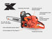 Echo CS - 620PW - X Series 20" 59.8cc Recoil Start Pro Performance Rear Handle Gas Chainsaw w/ Wrap Handle - SLE Equipment - 2
