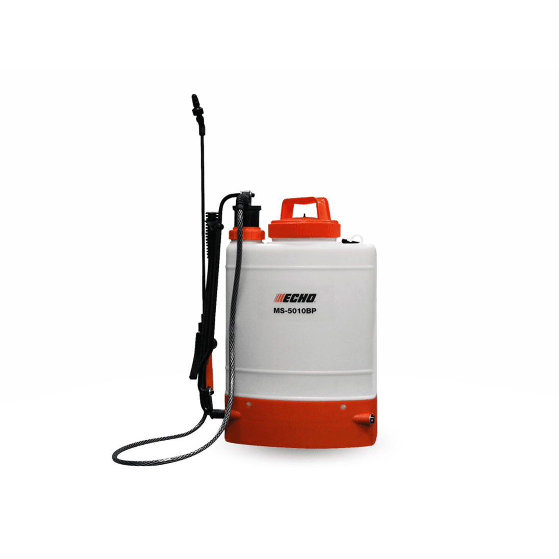 ECHO MS-5010BP Backpack Manual Sprayer 5 Gallon 90 PSI, Front View. 