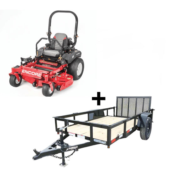 Encore Prowler EP72BSV37EV5 72" Commercial Zero Turn Mower 37HP Briggs EFI Utility Bundle - SLE Equipment - 1