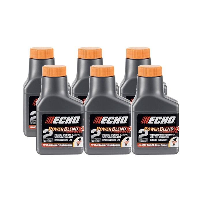 Echo 6450001G 1 Gallon Mix Power Blend Extended Life Oil 2.6 Fl. Oz. 6 Pack