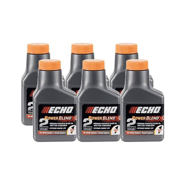 Echo 6450001G 1 Gallon Mix Power Blend Extended Life Oil 2.6 Fl. Oz. 6 Pack