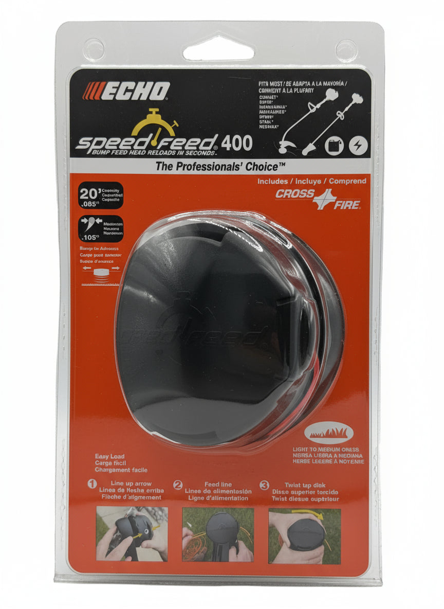 Echo 99944200907 Speed-Feed 400 Bulk Trimmer Head front straight packaging picture 