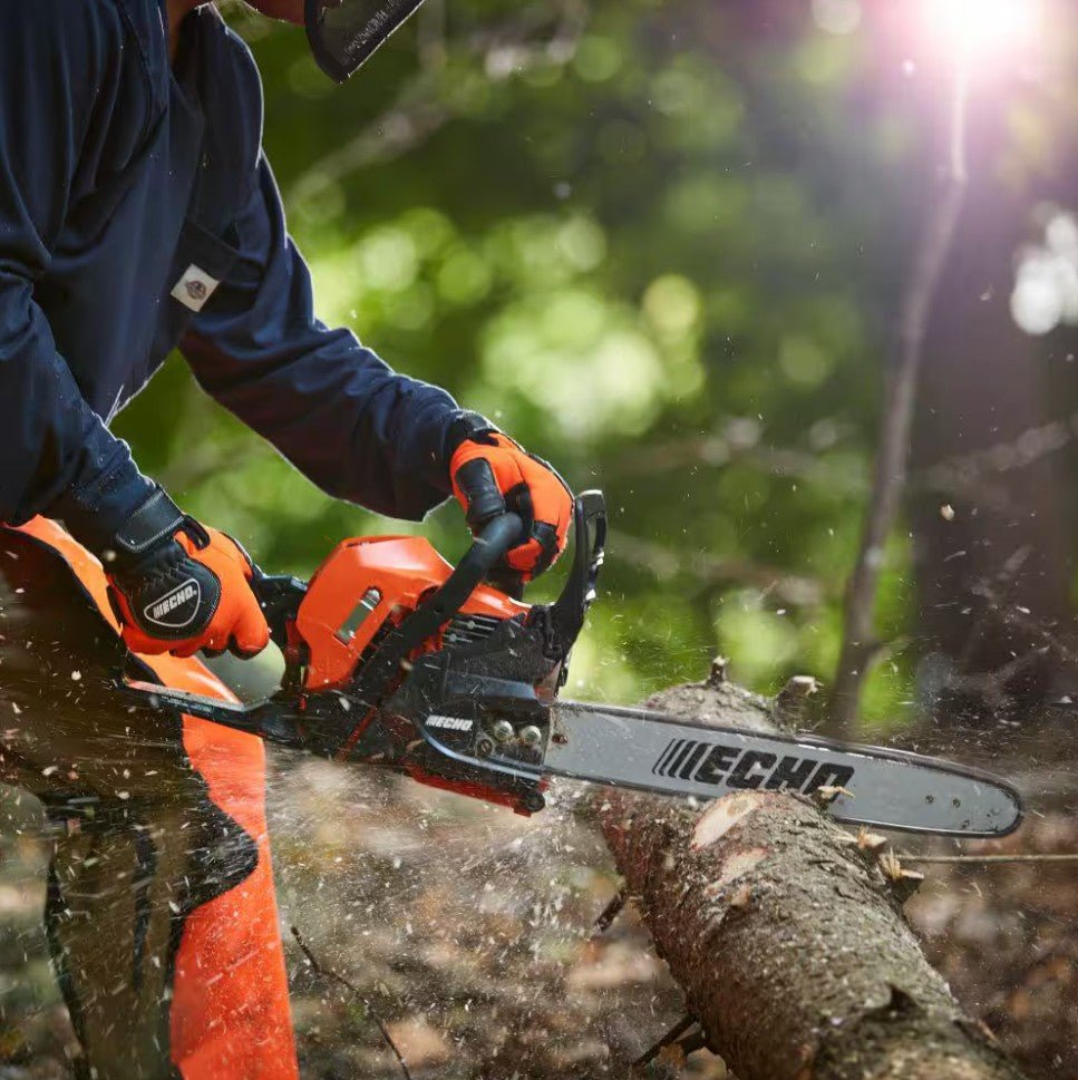 Echo CS-3410 14" Professional Lightweight Gas Chainsaw 34.4cc, Example View. 