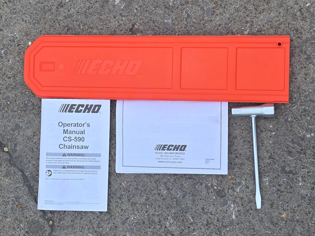 Echo CS-590 Timber Wolf 20" Chainsaw 59.8 cc Engine Accessory picture 